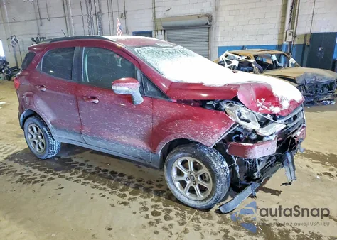 2019 Ford Ecosport Se from USA, damaged, VIN MAJ6S3GL2KC289945